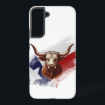 Texas longhorn cow samsung galaxy s22  case<br><div class="desc">don't mess with Texas</div>