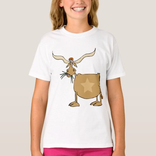 Texas Longhorn Cow T_Shirt