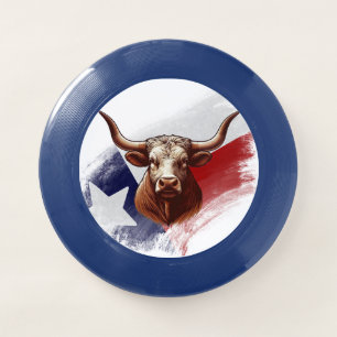 Texas longhorn cow Wham-O frisbee