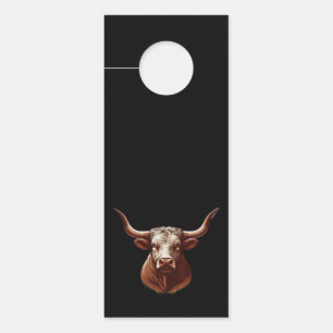 Texas Longhorn Door Hanger
