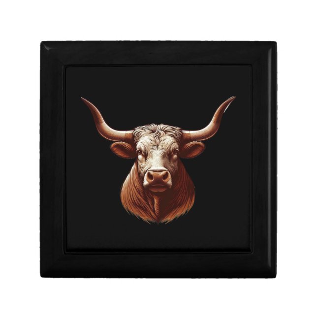 Texas Longhorn Gift Box (Front)