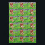 Texas Longhorn Kitchen Towel<br><div class="desc">ImagesByMJ Longhorn Kitchen Towel</div>