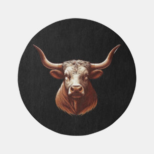 Texas Longhorn Outdoor Rug