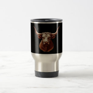 Texas Longhorn Travel Mug