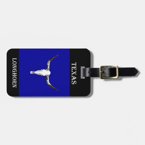 Texas Longhorn Zjpg Luggage Tag