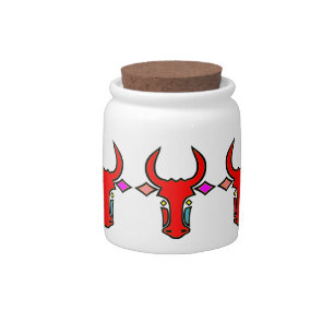 Texas Longhorns Candy Jar