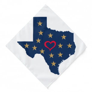 Texas Love and Shining Stars in the Lone Star Stat Bandana