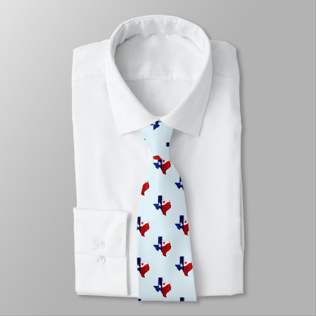 Texas Love Neck Tie (Tied)