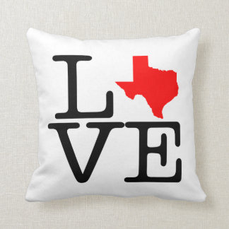 Texas Love Throw Pillow