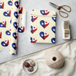 Texas Love Wrapping Paper