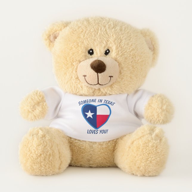 Texas Loves You Teddy Bear (Front)