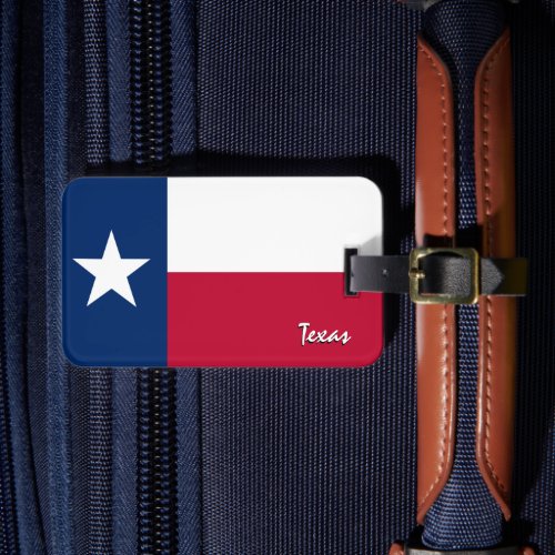 Texas Luggage Tags patriotic Texas Flag Luggage Tag