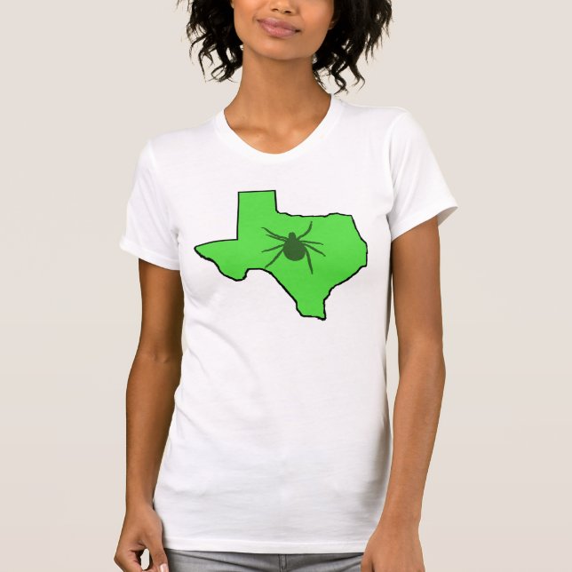 Texas Lyme Disease Awareness Cowboy Boots Shirt (Front)