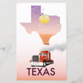 Texas Map Big Rig (Back)