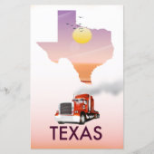 Texas Map Big Rig (Front)