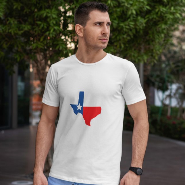 Texas Map Flag T-Shirt (Creator Uploaded)