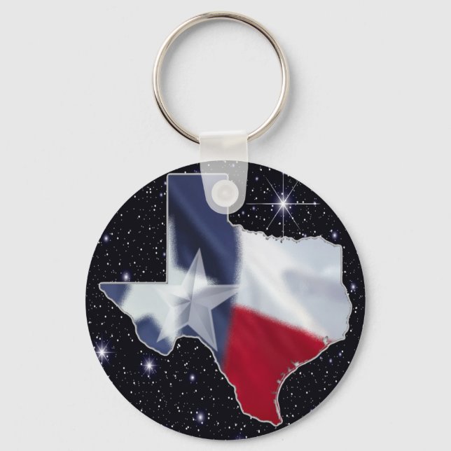 Texas Map Keychain (Front)