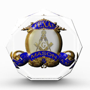 Texas Mason Acrylic Award