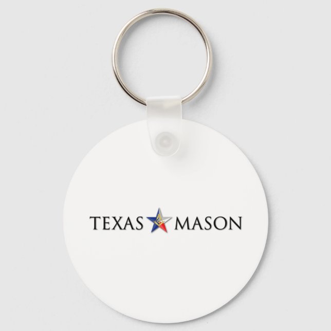Texas Mason Keychain (Front)