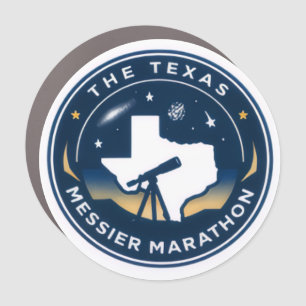 Texas Messier Marathon Car Magnet - general