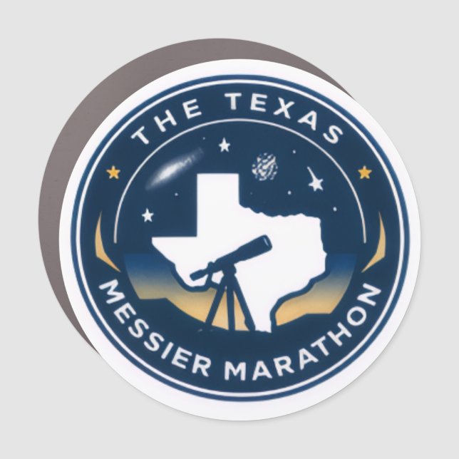 Texas Messier Marathon  Car Magnet - general (Front)