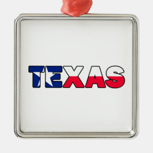 Texas Metal Ornament