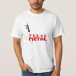 Texas Metal Shirt at Zazzle
