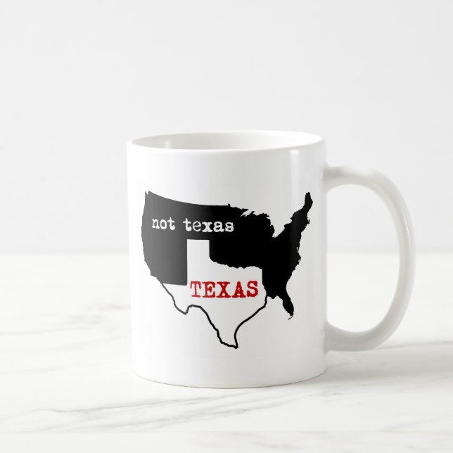 Texas / Not Texas Coffee Mug (Right)