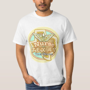 Texas Nurse Caduceus T-Shirt
