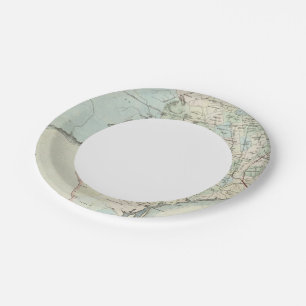Texas of the United States of America Paper Plates