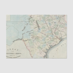 Texas of the United States of America Tissue Paper