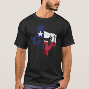 Texas oilfield roughneck - oil rig worker gift T-Shirt
