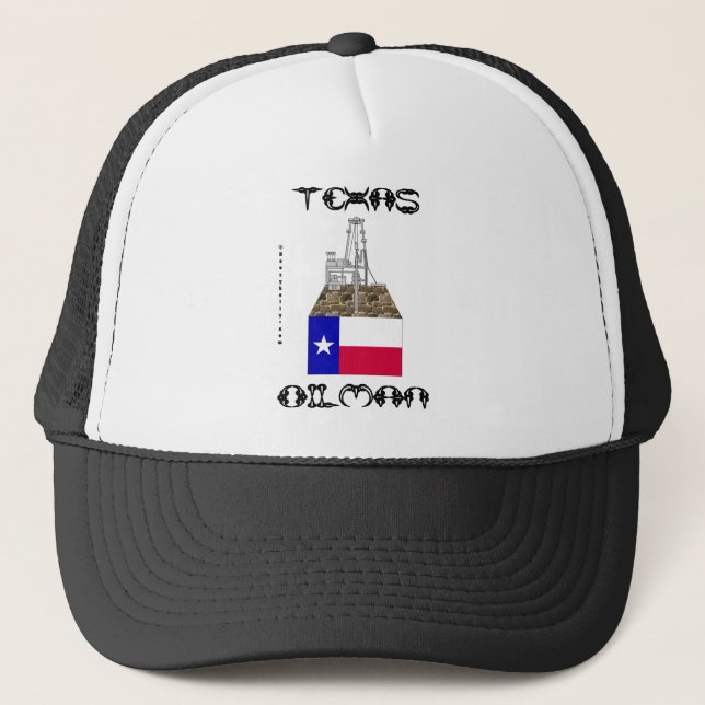Texas Oilman Oil Field Hat (Front)