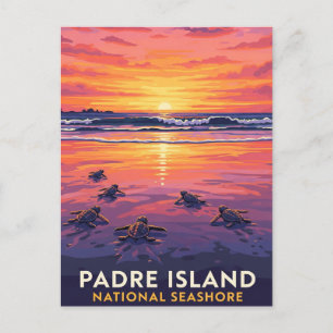 Texas Padre Island National Seashore Postcard
