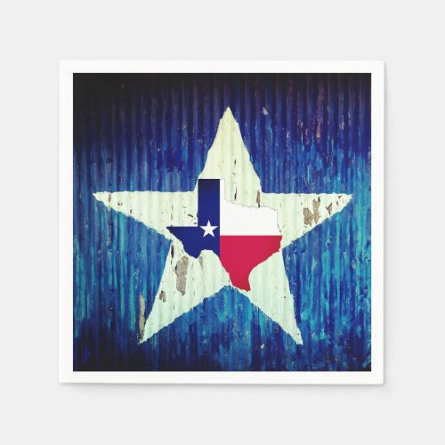 Texas Paper Napkin