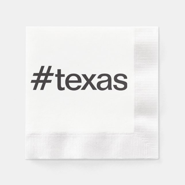 texas paper napkins (Front)