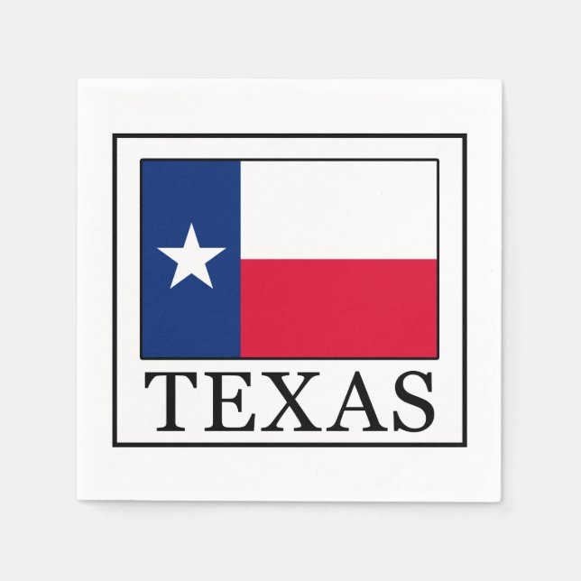 Texas Paper Napkins (Front)