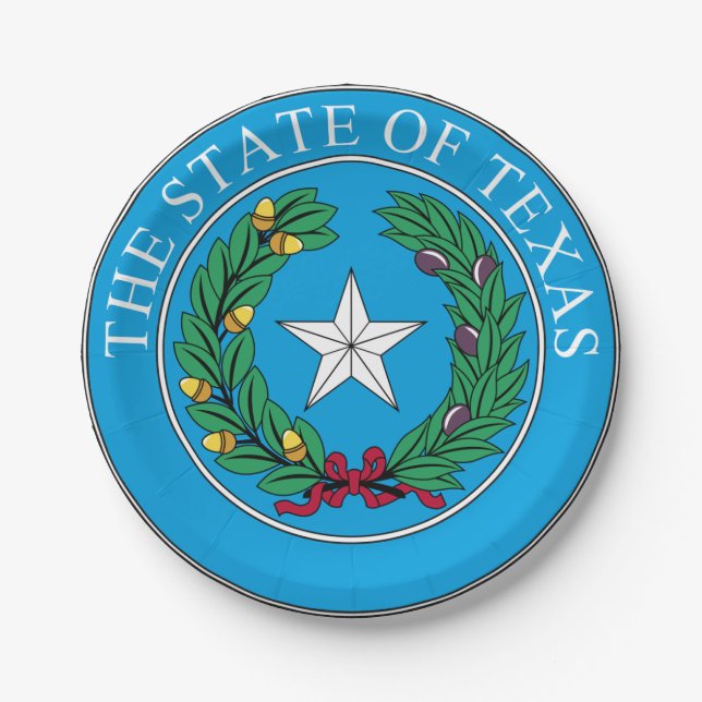 Texas Paper Plates (Front)