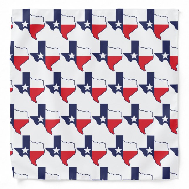 Texas Patriotic  Bandana (Front)