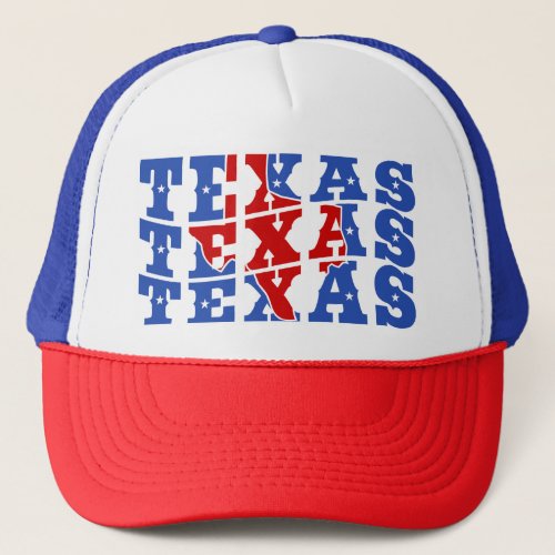 Texas Patriotic State Love USA Performance Hat