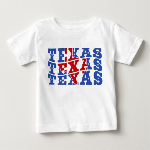 Texas Patriotic State Love USA T_Shirt