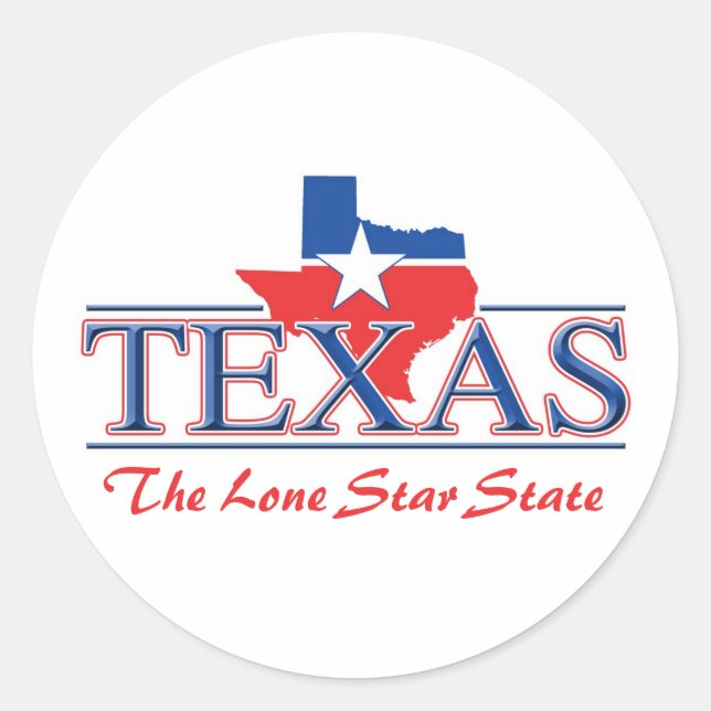 Texas Patriotic Stickers (Front)