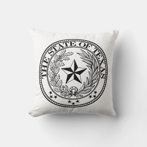 Texas Pillows Seal
