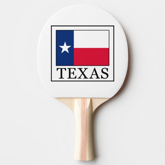 Texas Ping-Pong Paddle (Front)