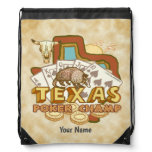Texas Poker Champ Drawstring Bag