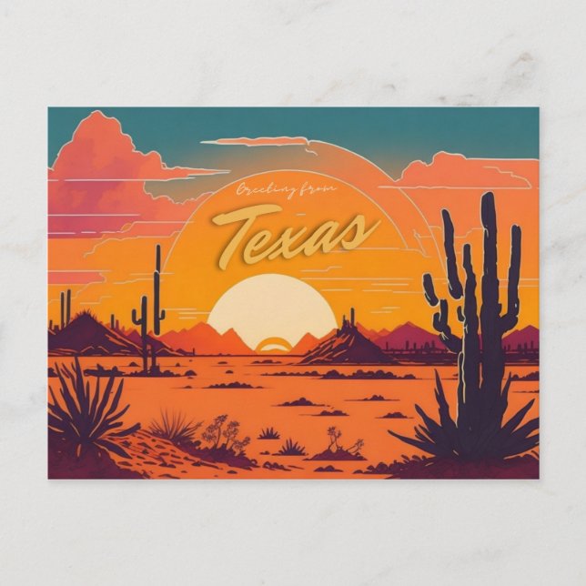 Texas Postcard (Front)