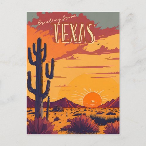 Texas  postcard