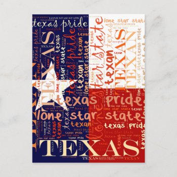Texas Postcard by dgpaulart at Zazzle