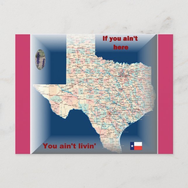 Texas postcard (Front)