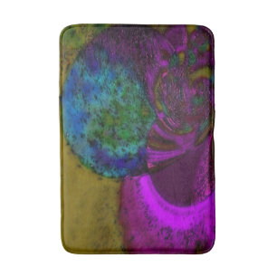 "Texas Prickly Pear" Medium Bath Mat